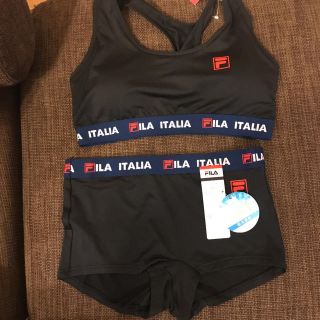 フィラ(FILA)のFILA ハーフトップ ショーツ セット ジュニアL(下着)