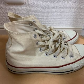 コンバース(CONVERSE)のコンバース　ハイカット白(スニーカー)