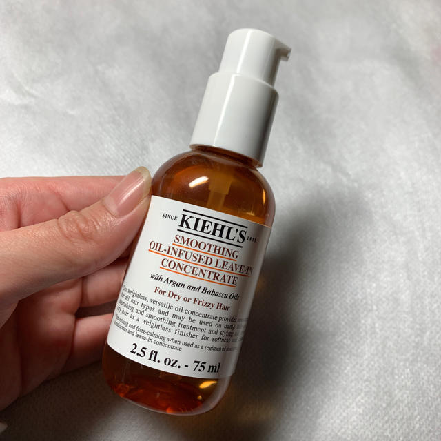 Kiehl's(キールズ)のキールズ スムージング ヘアオイル(洗い流さないトリートメント) コスメ/美容のヘアケア/スタイリング(トリートメント)の商品写真