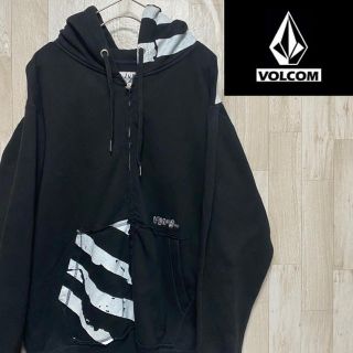 ボルコム(volcom)の【ボルコム】フルジップパーカー/刺繍ワンポイントロゴ(パーカー)