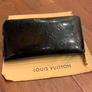 ルイヴィトン(LOUIS VUITTON)のルイヴィトン　ヴェルニ　長財布　グリーン(財布)