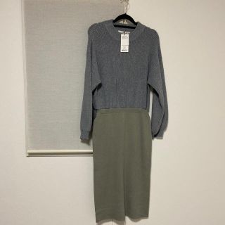 マウジー(moussy)のmoussy ニットワンピース(ロングワンピース/マキシワンピース)