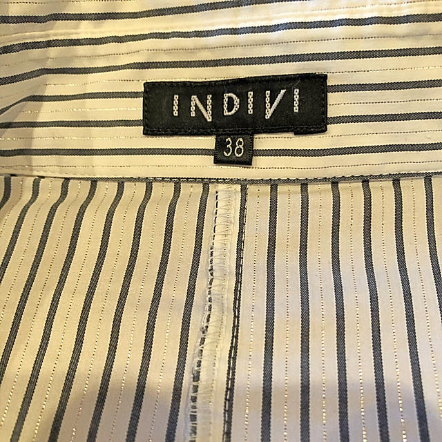 INDIVI(インディヴィ)のYamamoto様専用　インディヴィ❤️カシュクール　シャツ レディースのトップス(シャツ/ブラウス(長袖/七分))の商品写真