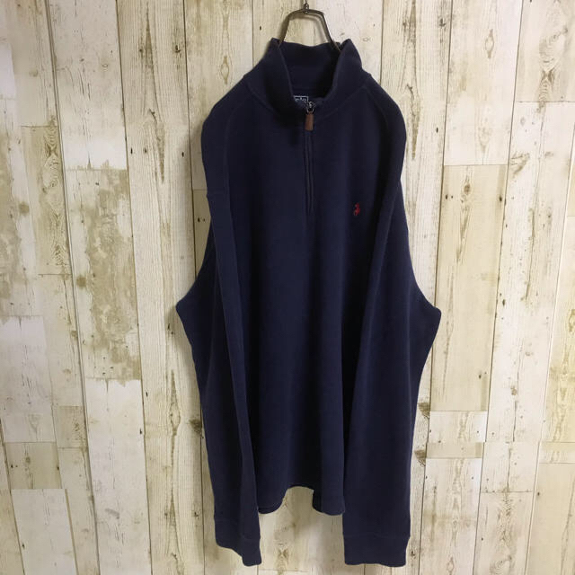 POLO RALPH LAUREN(ポロラルフローレン)の【あいうえお様専用】ポロバイラルフローレン ハーフジップ スウェット メンズのトップス(スウェット)の商品写真