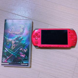 ソニー(SONY)のPSP 3000 レッド ジャンク品(携帯用ゲーム機本体)