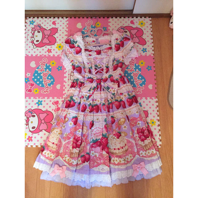 Angelic Pretty Strawberry Whip ワンピースセット