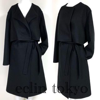 エルメス(HERMES)のエルメス マルジェラ期 リバーシブルカシミヤ100% ロングコート E1882(ロングコート)