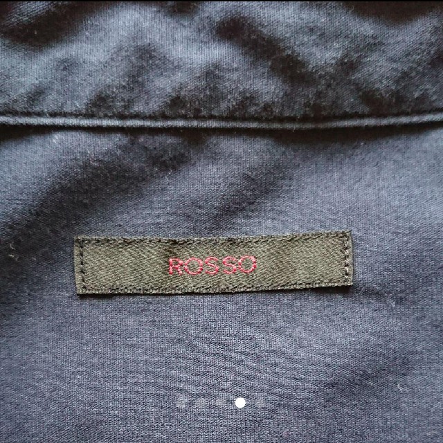 URBAN RESEARCH ROSSO(アーバンリサーチロッソ)の値下げしました！ROSSO シャツ ネイビー ボーダー  メンズのトップス(シャツ)の商品写真