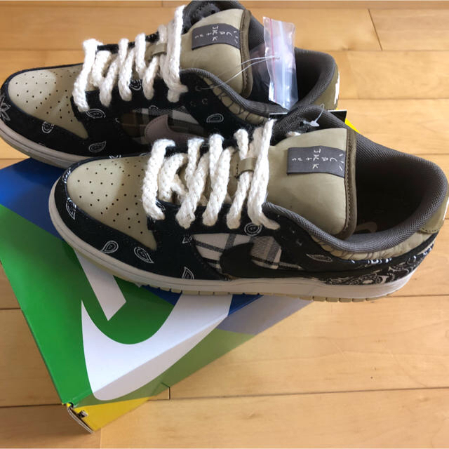 ナイキTravis Scott NIKE SB DUNK LOW 26.5cm