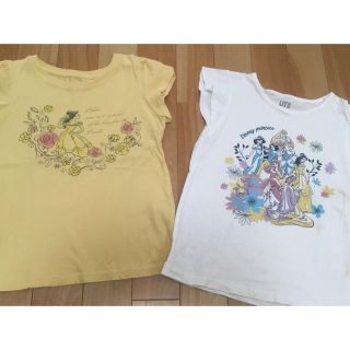 ユニクロ(UNIQLO)の★ユニクロ★プリンセス　Ｔシャツ　100 110(Tシャツ/カットソー)