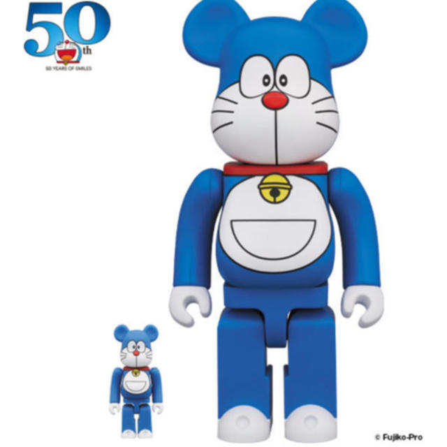 MEDICOM TOY(メディコムトイ)のBE@RBRICK ドラえもん 100% & 400%  ベアブリック エンタメ/ホビーのフィギュア(アニメ/ゲーム)の商品写真