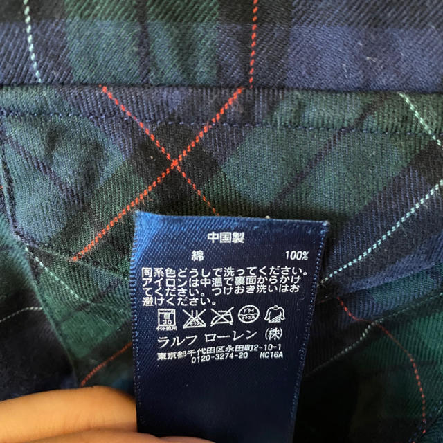 Ralph Lauren(ラルフローレン)のRalph Lauren チェックシャツ レディースのトップス(シャツ/ブラウス(長袖/七分))の商品写真