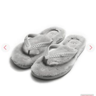 アグ(UGG)のUGG W Fluffie フラッフィー　emmiコラボ(サンダル)