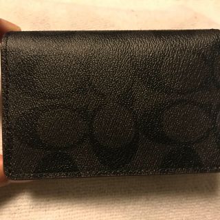 コーチ(COACH)のコーチ　カード・名刺入れ　新品　ちょっとお値引き(名刺入れ/定期入れ)