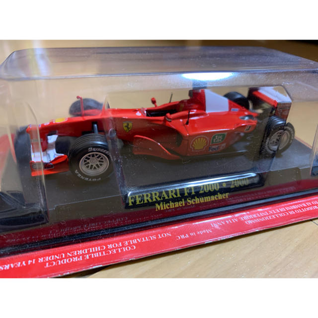 Ferrari(フェラーリ)のフェラーリF1/2000 ミニカー　1/43 エンタメ/ホビーのおもちゃ/ぬいぐるみ(ミニカー)の商品写真