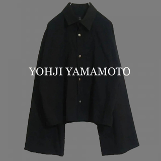 ヨウジヤマモト(Yohji Yamamoto)のY's yohji yamamoto シャツ 黒 ブラック(シャツ)