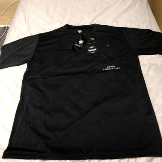 アトモス(atmos)のアトモス　ポケTシャツ　デサント　XL  ブラック(Tシャツ/カットソー(半袖/袖なし))