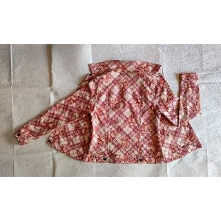 ピンクハウス(PINK HOUSE)のピンクハウス (美品) テディベア＆花柄☆ジャケット☆ピンク M(Gジャン/デニムジャケット)