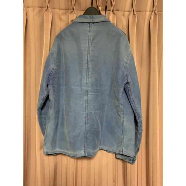 30S 40S blue moleskin work jacketvintage