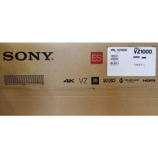 ソニー(SONY)のSONY 超短焦点プロジェクター VPL-VZ1000 稼働時間極小美品(プロジェクター)