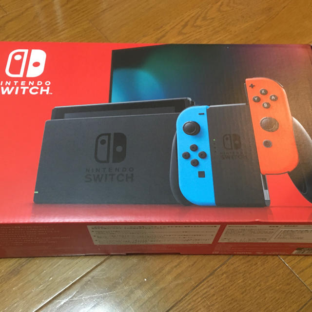 新品) Nintendo Switch本体　メーカー保証1年付き　スイッチ