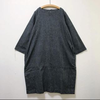 ネストローブ(nest Robe)のnest robe（ネストローブ）ウールカシミヤフラノ切替ワンピース(ロングワンピース/マキシワンピース)