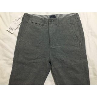 ビームス(BEAMS)のBEAMS モールスキン ストレッチ テーパード パンツ ライトグレー M(チノパン)