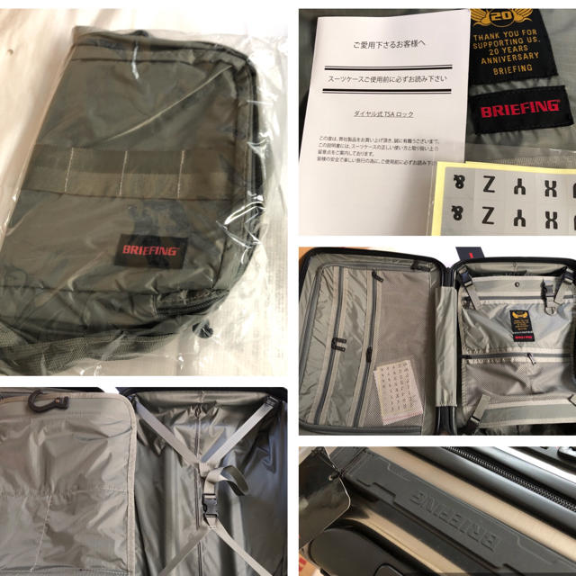 BRIEFING(ブリーフィング)の ブリーフィング 20周年記念 スーツケース H-37 BRIEFING メンズのバッグ(トラベルバッグ/スーツケース)の商品写真