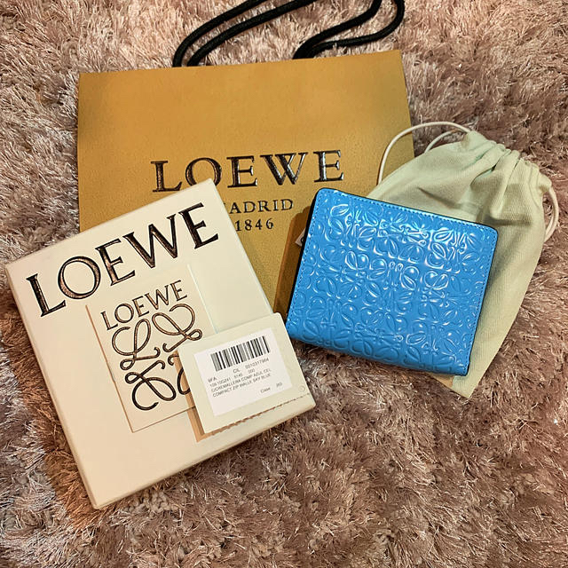 LOEWE 財布 ミニ財布 二つ折り財布 ロエベ