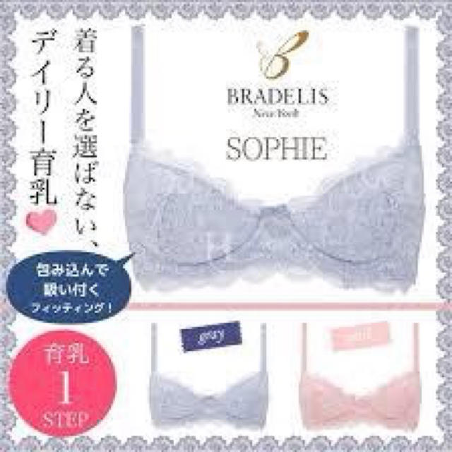 BRADELIS New York(ブラデリスニューヨーク)のBRADELIS Step1 ソフィブラ E65 上下セット レディースの下着/アンダーウェア(ブラ&ショーツセット)の商品写真