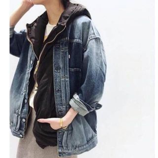 アパルトモンドゥーズィエムクラス(L'Appartement DEUXIEME CLASSE)のアパルトモン　STAMMBAUM OVERSIZE DENIM JACKET(Gジャン/デニムジャケット)