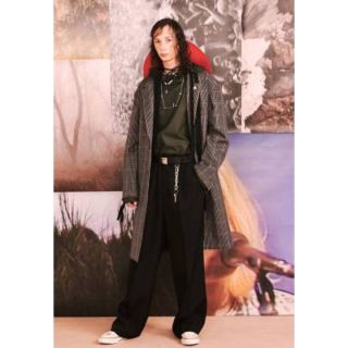 アンブッシュ(AMBUSH)の【値下げ！】AMBUSH NOBO SUIT PANTS ブラック (スラックス)