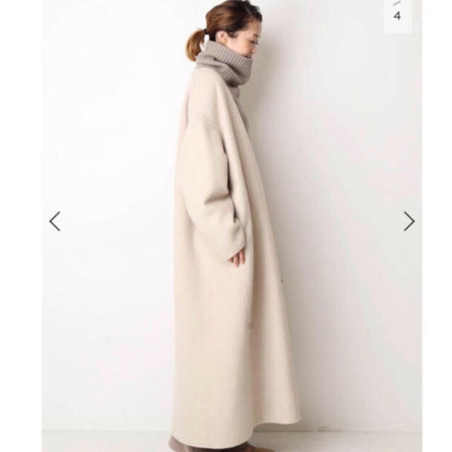 Deuxieme Classe カシミヤCASH FLEECEロングリバーコート 1