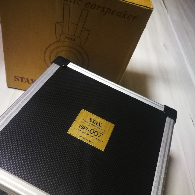 STAX 007 スマホ/家電/カメラのオーディオ機器(ヘッドフォン/イヤフォン)の商品写真