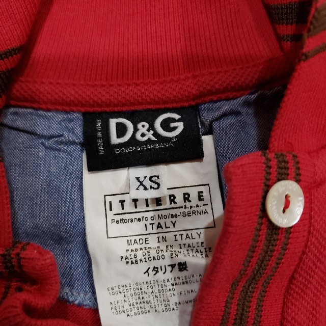 D&G(ディーアンドジー)のＤ&Gノースリーブポロシャツ レディースのトップス(カットソー(半袖/袖なし))の商品写真