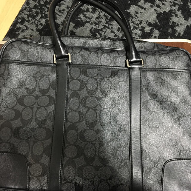 COACH ビジネスバック シグネチャー ２wayショルダー