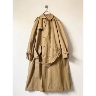 BURBERRY - vintage ヴィンテージ usa製 70s 玉虫色 ベージュ トレンチ