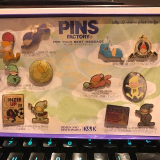 PINS FACTORY 各種仕様のピンバッジセット(バッジ/ピンバッジ)