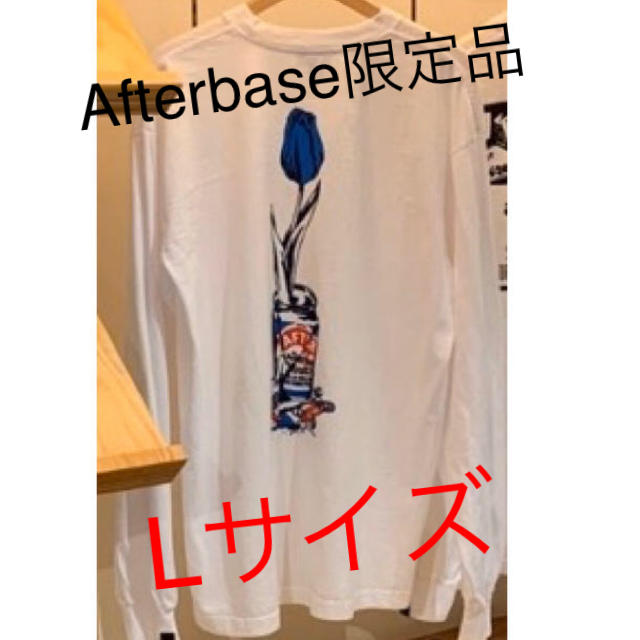格安即決 Wasted youth afrerbaseコラボロンT Tシャツ/カットソー(七分/長袖)