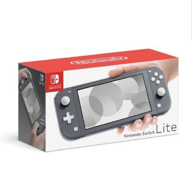 Nintendo Switch lite グレー 2点セット 新品未使用エンタメ/ホビー