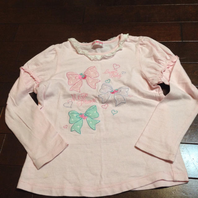 mezzo piano(メゾピアノ)のメゾピアノ  カットソー  130 キッズ/ベビー/マタニティのキッズ服女の子用(90cm~)(Tシャツ/カットソー)の商品写真