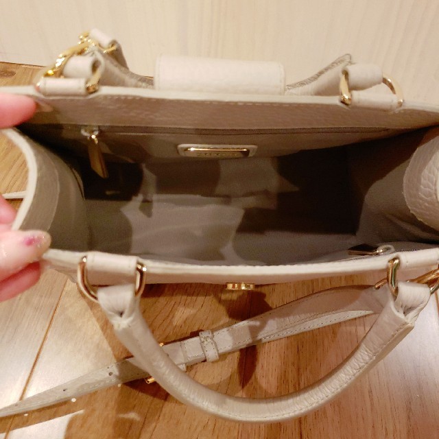 【Furla】FLO 2WAY ショルダーバッグ　グレージュ