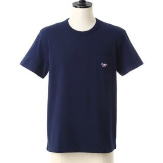 メゾンキツネ(MAISON KITSUNE')のmaison kitsune トリコロールTシャツ(Tシャツ/カットソー(半袖/袖なし))