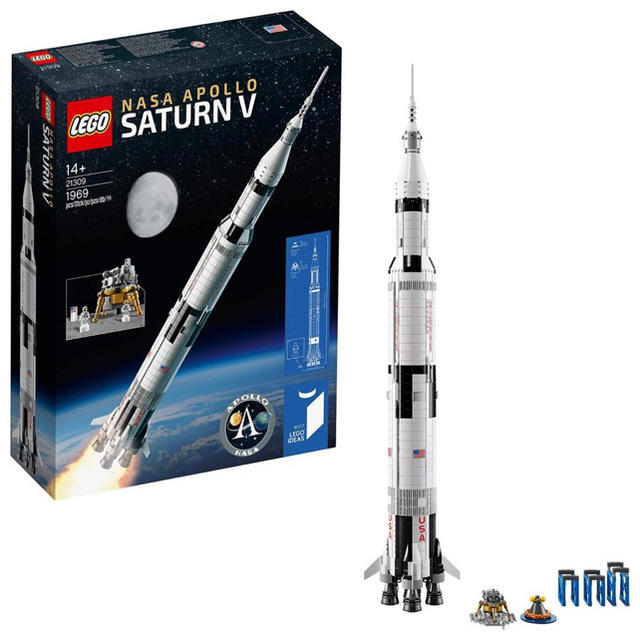 Lego(レゴ)のLEGO レゴアイデア　NASA アポロ計画　サターンV キッズ/ベビー/マタニティのおもちゃ(知育玩具)の商品写真