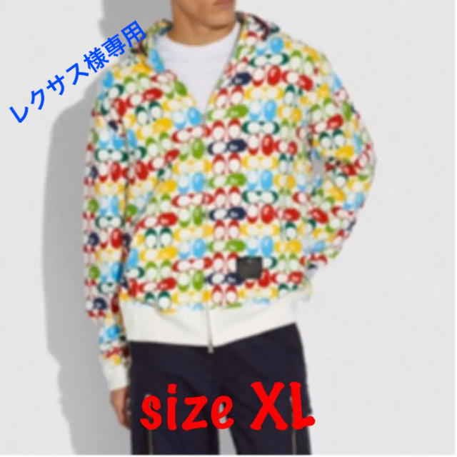 愛用 COACH X BAPE® - APE BATHING A SHARK HOODIE ZIP FULL パーカー