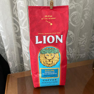ライオン(LION)のハワイのライオンコーヒーバニラマカダミア680g入り(コーヒー)