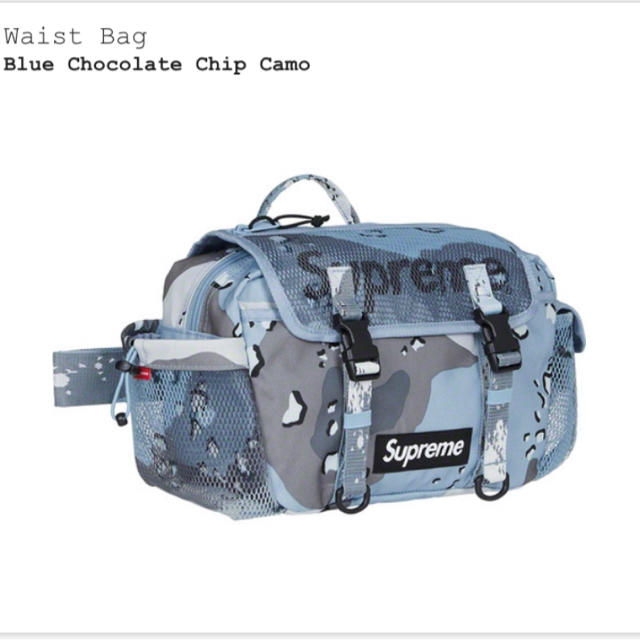 Supreme(シュプリーム)のsupreme 20ss waist bag blue camo レディースのバッグ(ショルダーバッグ)の商品写真