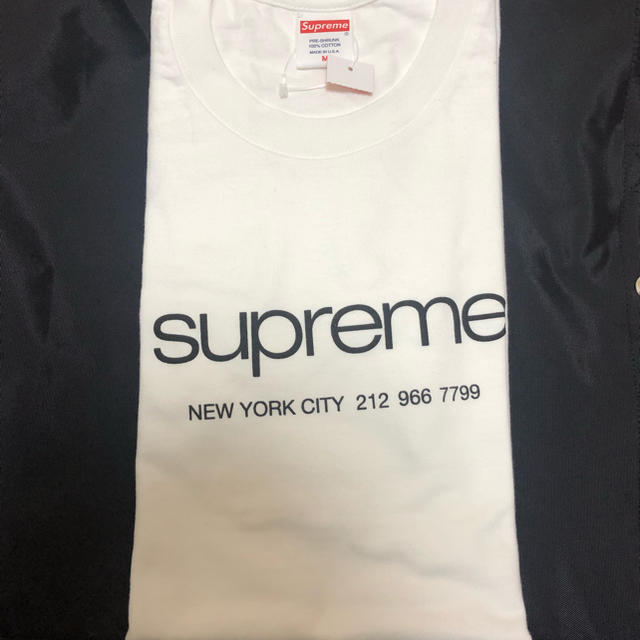 supreme 20ss shop tee 白S