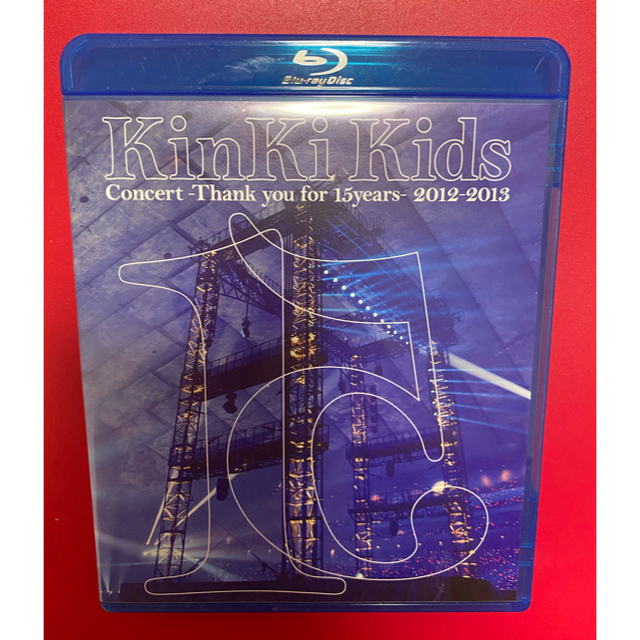 KinKi Kids(キンキキッズ)のKinKi Kids Thank you for 15years★Blu-ray エンタメ/ホビーのDVD/ブルーレイ(ミュージック)の商品写真