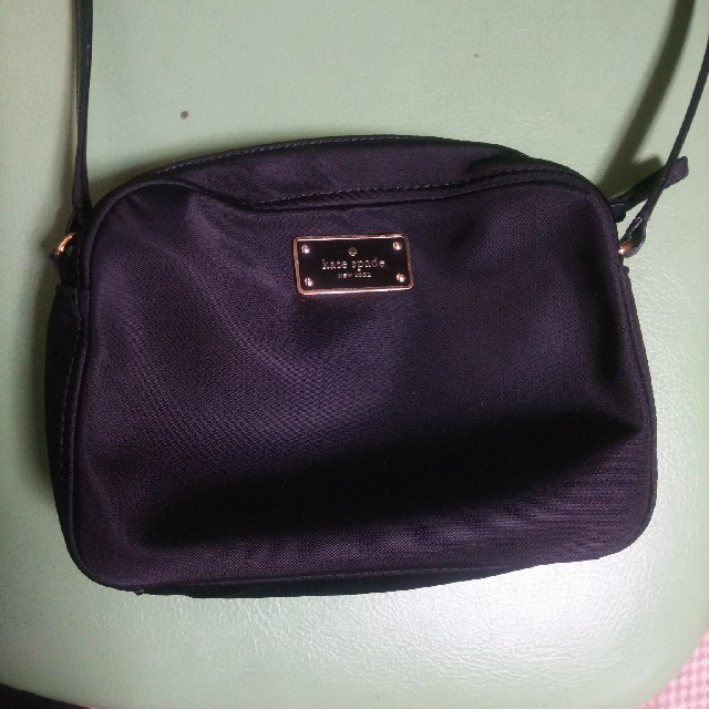 kate spade   blackショルダーバッグ